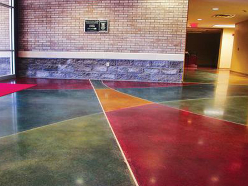 Dịch vụ phủ màu đánh bóng bê tông